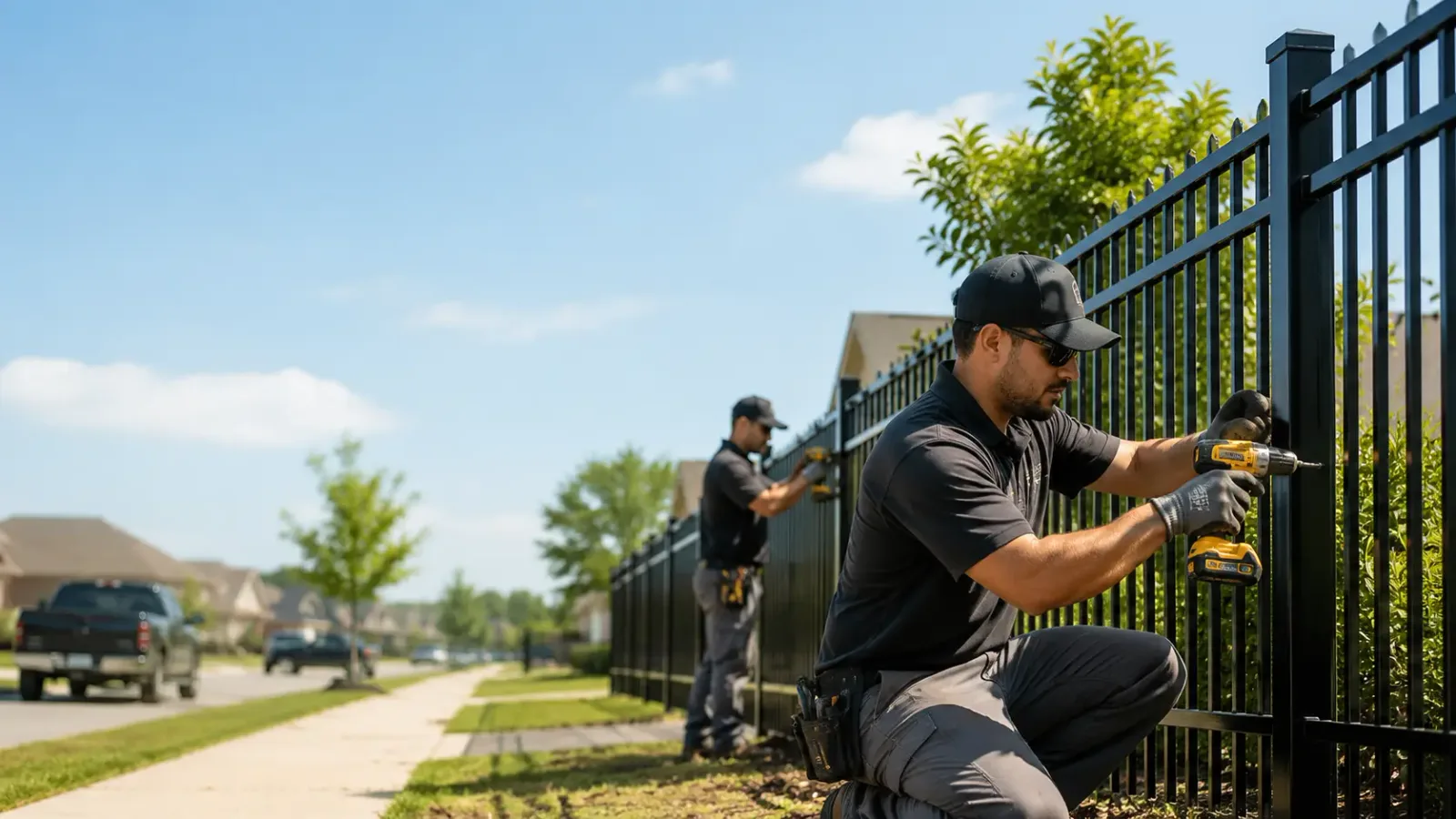 Metal Fence Installation in Crown Point, IN